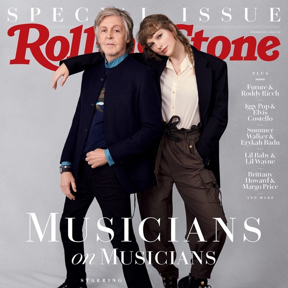 Taylor Swift Accessories - Taylor Swift Rolling Stone Magazine December 2020